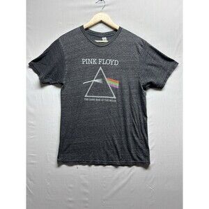 707 By Fantasy Activewear Men’s Sm Pink Floyd Dark Side Of The Moon T Shirt Grey